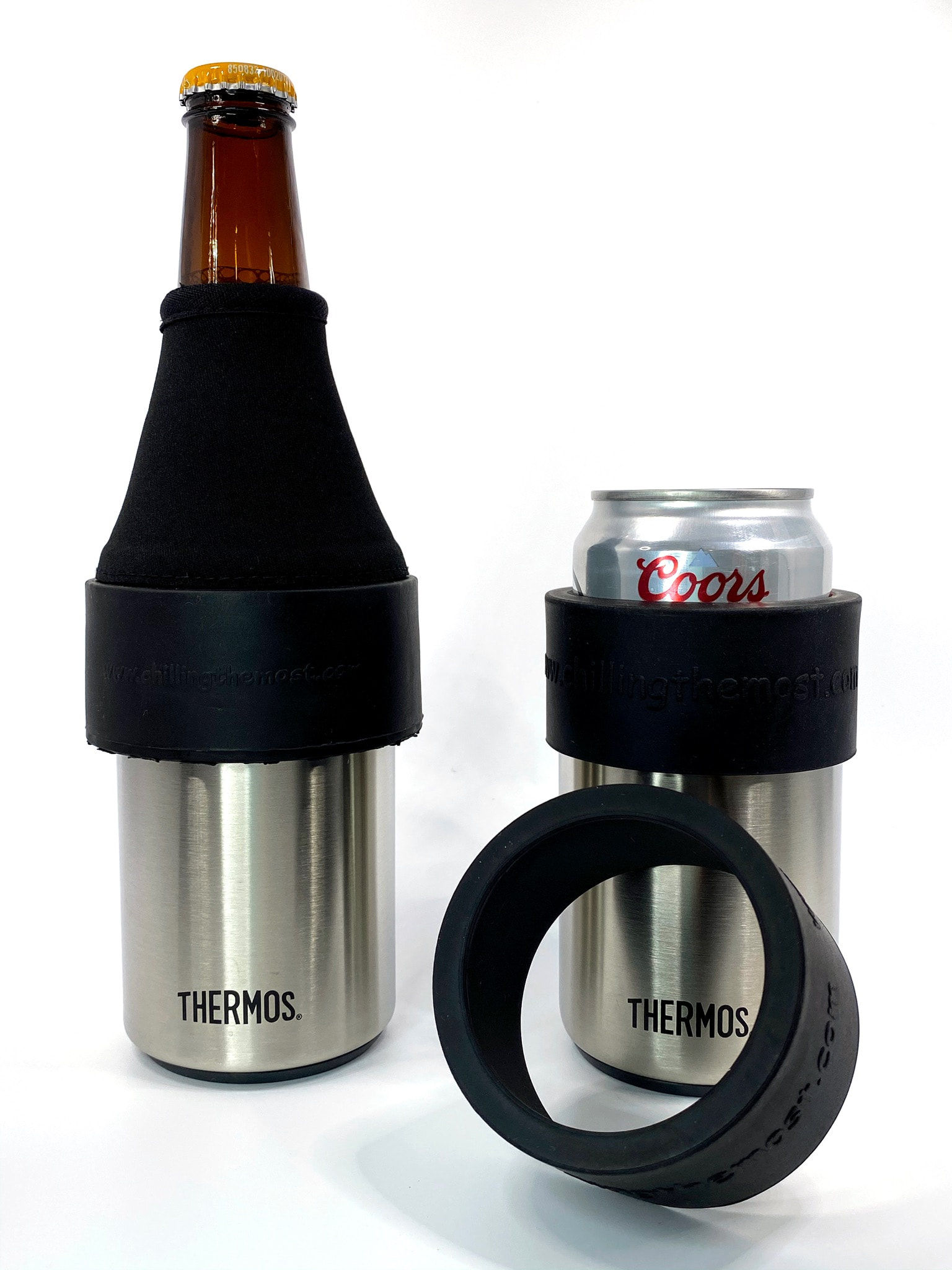 Coors Can Adapter Ring for Thermos Can Insulator (2 per Pkg)